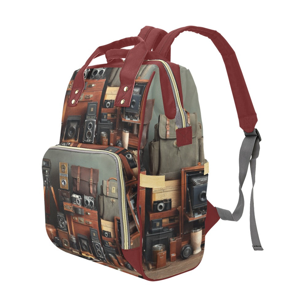 Mochila Vintage “Shutter Explorer” – Aventura, estilo y fotografía en tu espalda