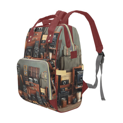 Mochila Vintage “Shutter Explorer” – Aventura, estilo y fotografía en tu espalda