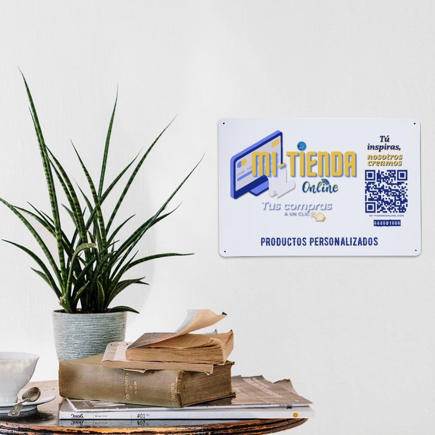 Cartel Metálico Personalizado de Aluminio para Exterior