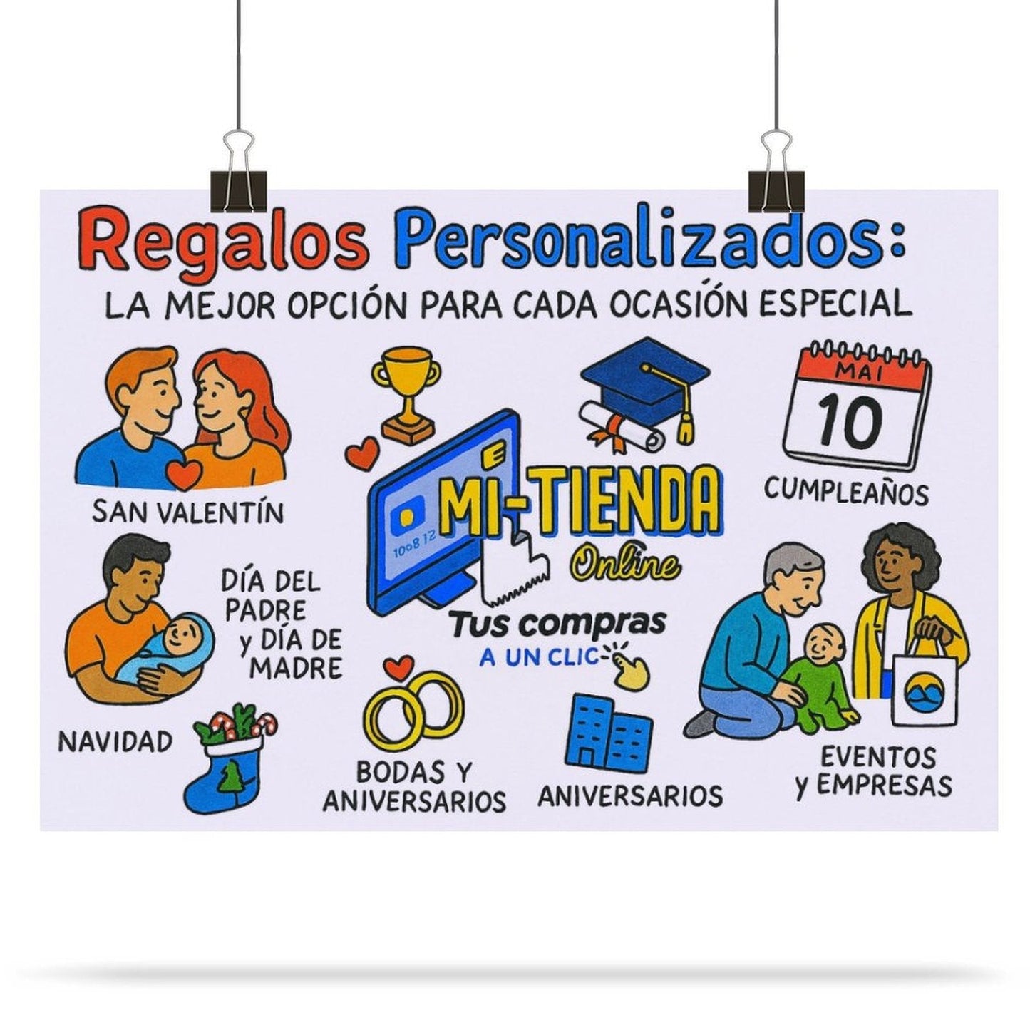 Póster Autoadhesivo Personalizado: Diseño a tu Gusto