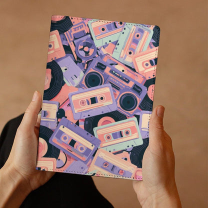 Cubierta de Cuaderno Personalizado "Ritmo Ochentero" | PU Premium A5