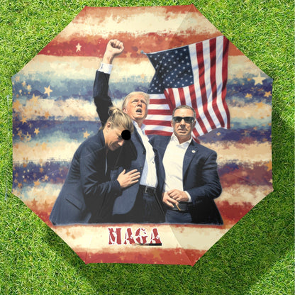 Paraguas Trump Atentado Pennsylvania "MAGA" Personalizado