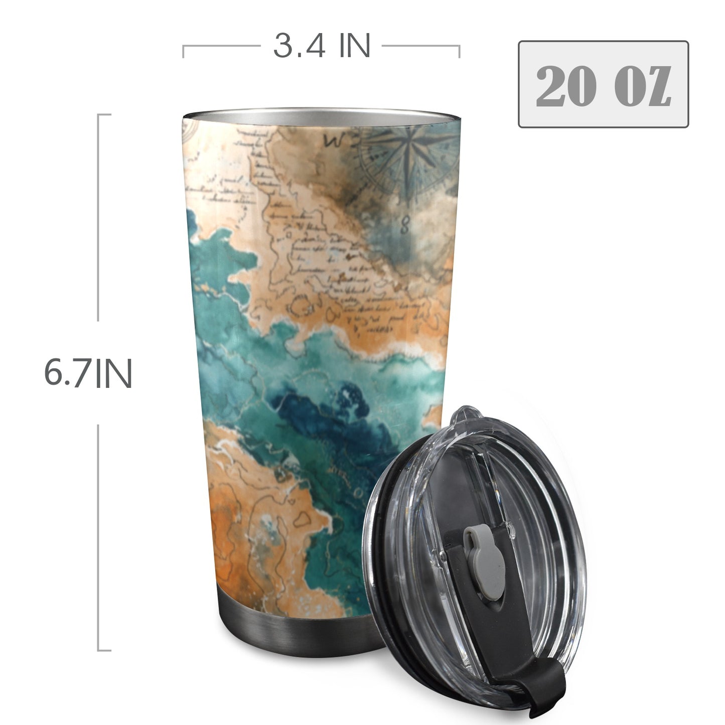 Dos ruedas un alma vaso termico 20oz El vaso térmico definitivo