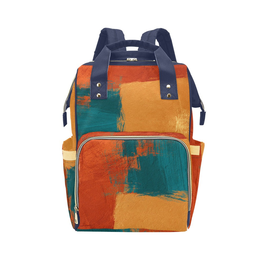 Mochila de Viaje Estilo Artístico Manchas de Colores