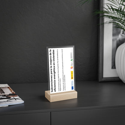 Metacrilato justificación Subvención