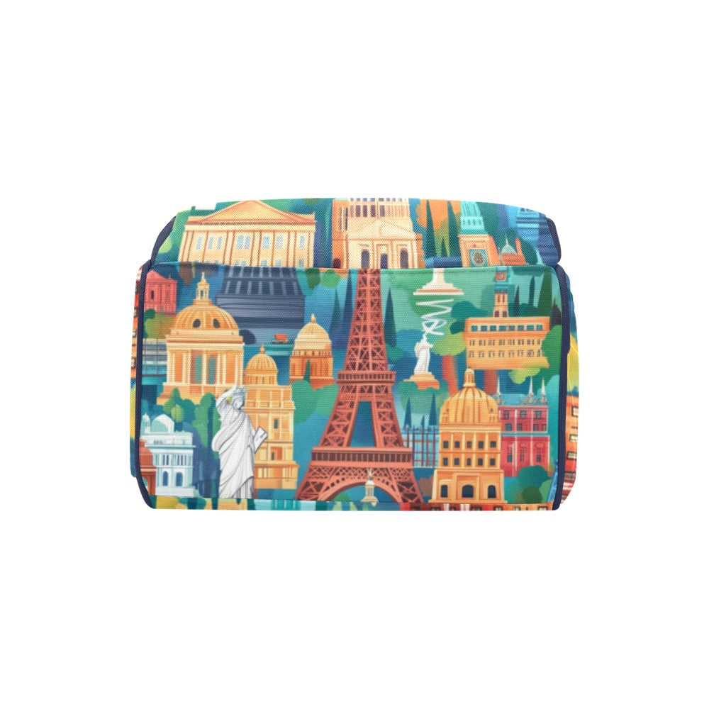 Mochila viajera Mochila/Bolsa para pañales multifunción