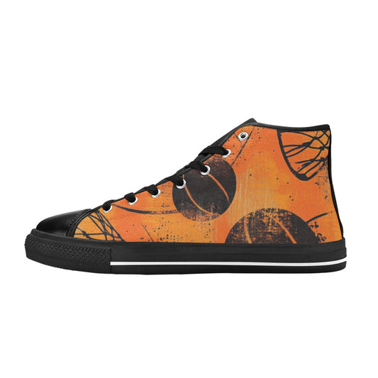 Lonas Basket Zapatos de lona de caña alta para hombre - 4 lados (modelo 017)