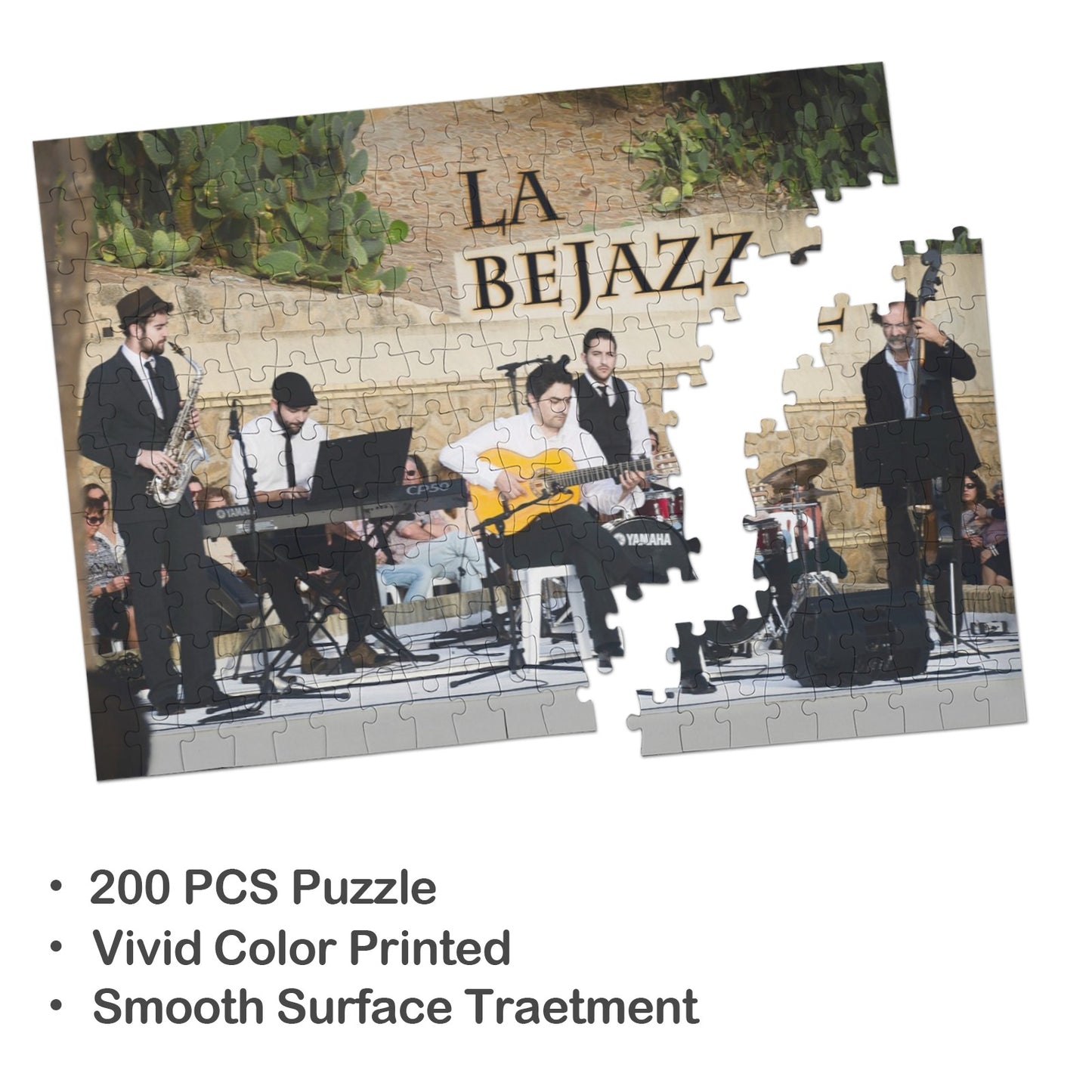 LA BEJAZZ puzzle 200 Piezas Rompecabezas de madera (Horizontal)