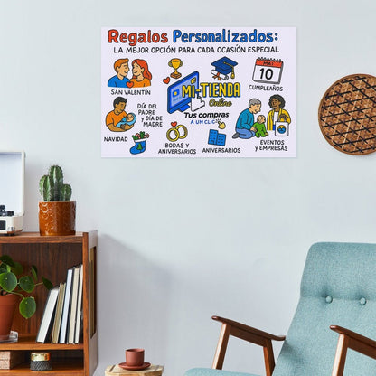 Póster Autoadhesivo Personalizado: Diseño a tu Gusto