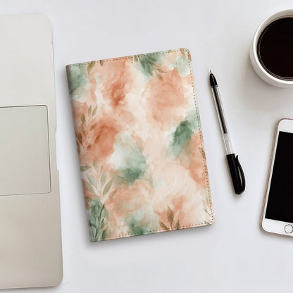 Cubierta de Cuaderno Personalizado "Acuarela Botánica" | PU Premium A5