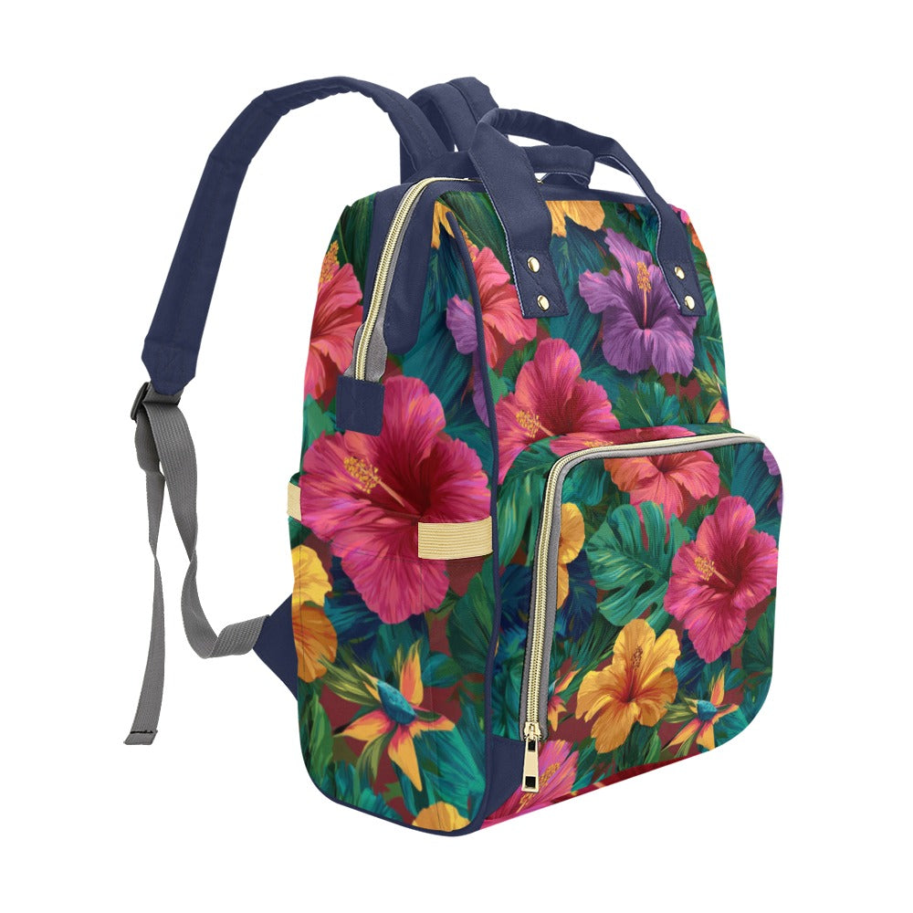 Mochila “Aloha Bloom” | Flores tropicales, energía positiva y mucho estilo