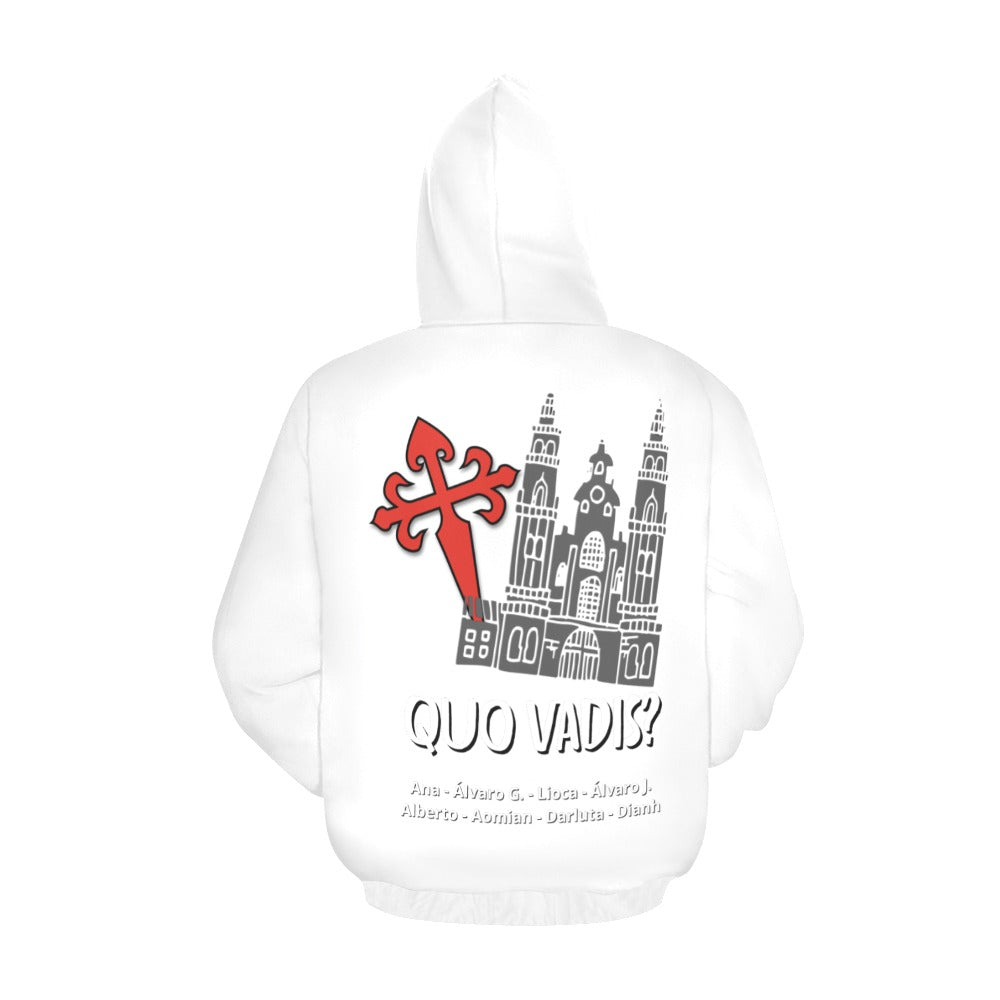 Sudadera Santiago Compostela Sudadera con capucha y estampado integral