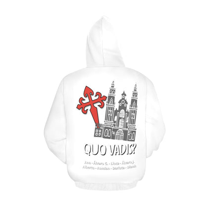 Sudadera Santiago Compostela Sudadera con capucha y estampado integral