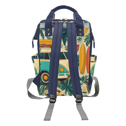 Mochila “Surf Trip” – Aventuras sobre ruedas y olas