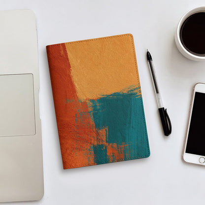 Cubierta de Cuaderno Personalizado "Esencia Abstracta" | PU Premium A5