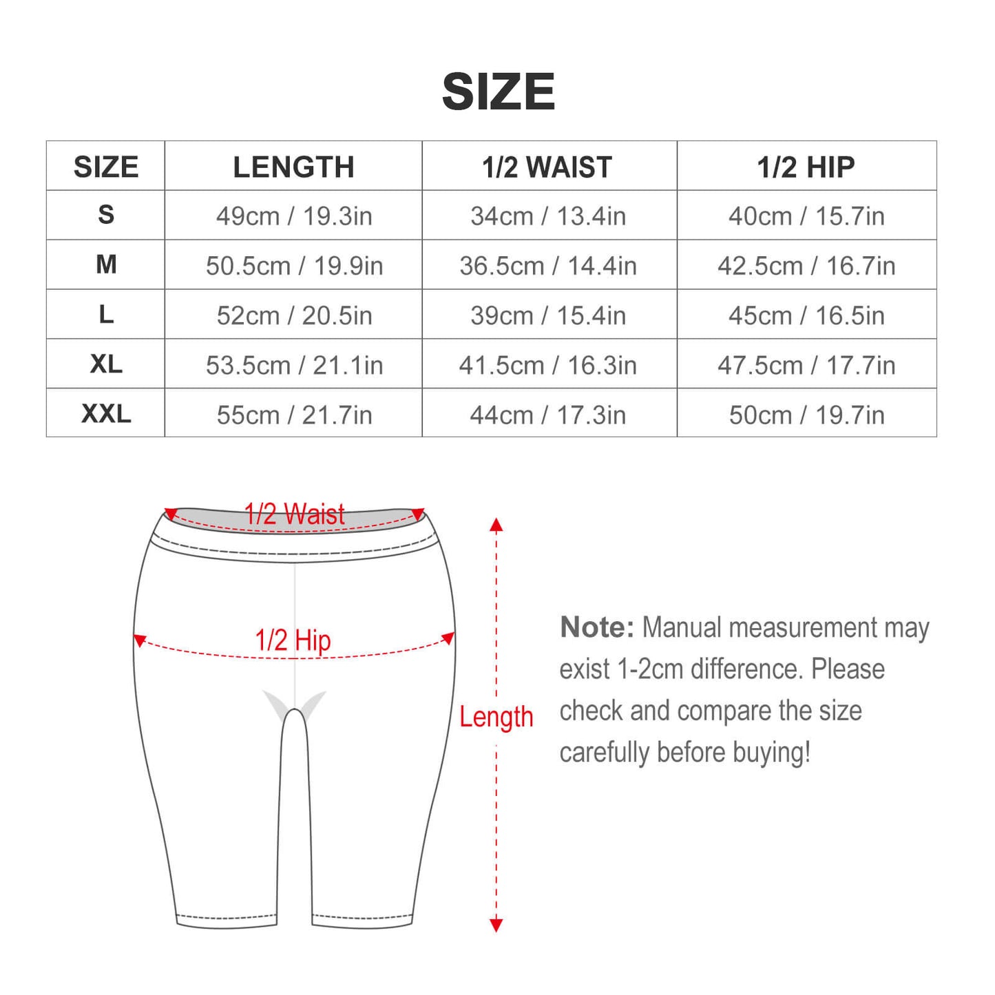 Pantalones cortos de yoga hasta la rodilla para mujer