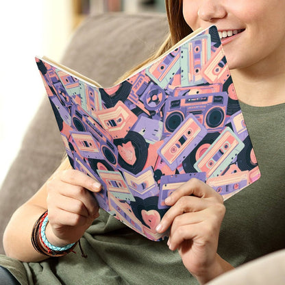 Cubierta de Cuaderno Personalizado "Ritmo Ochentero" | PU Premium A5