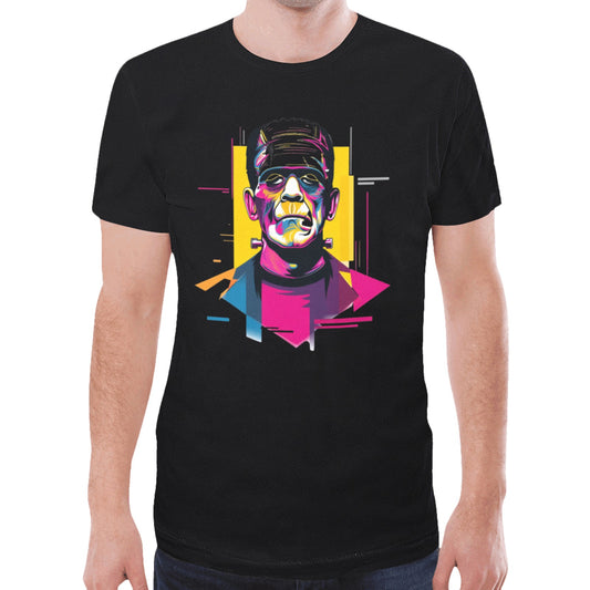 5.	Camiseta Frankenstein NEGRA