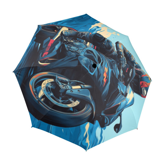 Paraguas Moto GP Semi-Automático plegable (modelo U12)