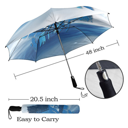 ¡Sal de la Lluvia con Estilo: Paraguas Splash Israel Azul!