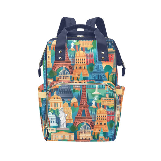 Mochila viajera Mochila/Bolsa para pañales multifunción