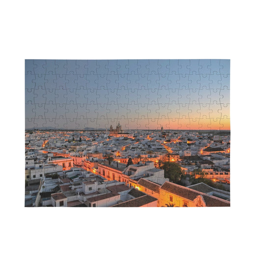 Marchena puesta de sol Puzzle 200 de piezas Rompecabezas de madera  (horizontal)