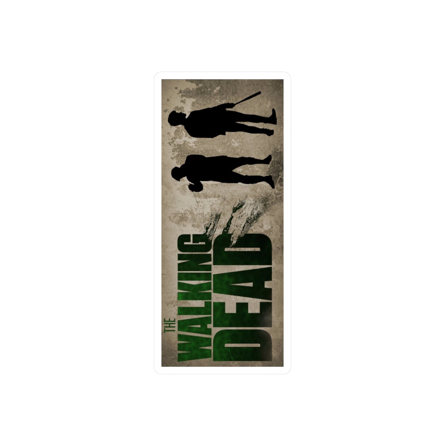 Calcomanías de vinilo troqueladas de The Walking Dead