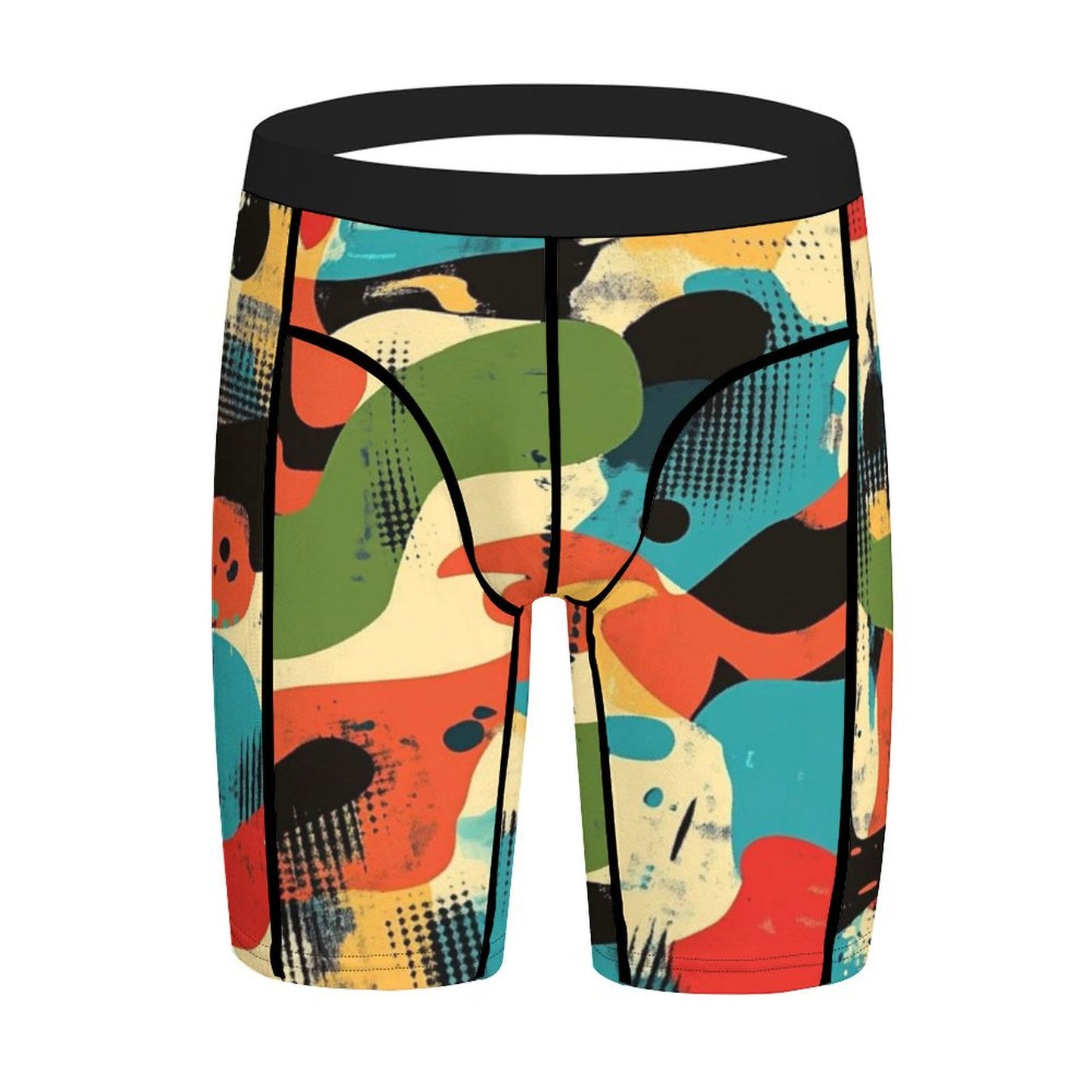 Pantalones cortos de compresión para hombre. Ropa interior deportiva para hombre