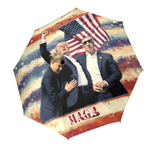 Paraguas Trump Atentado Pennsylvania "MAGA" Personalizado