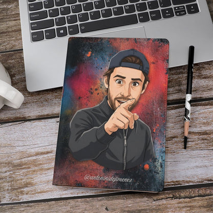 Cubierta de cuaderno personalizada “Espabila” – Inspirada en Antonini de Jiménez
