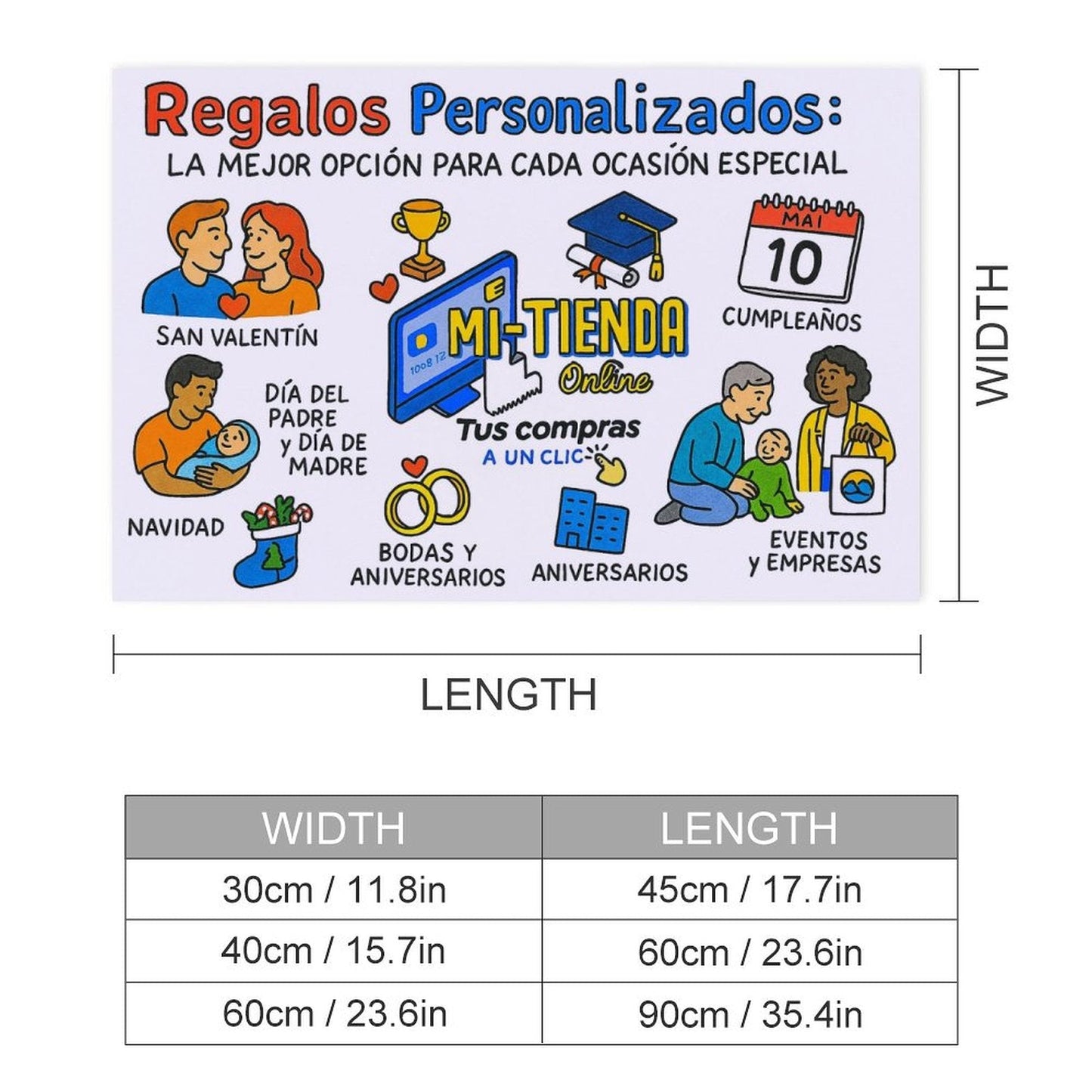 Póster Autoadhesivo Personalizado: Diseño a tu Gusto