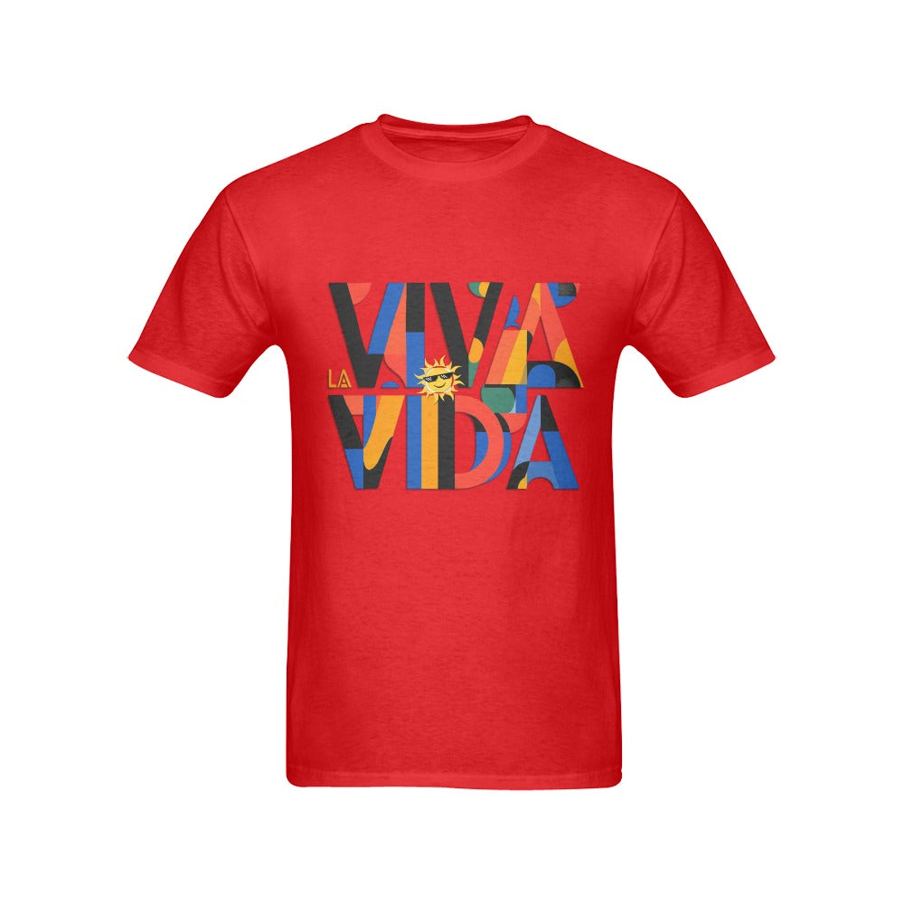 Camiseta Viva La Vida (Hombre): Color y Alegría en tu Estilo