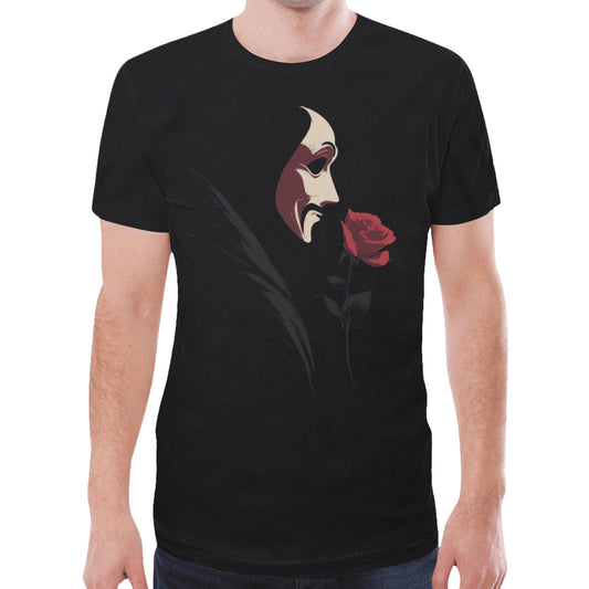 Camiseta Fantasma de la Ópera NEGRA