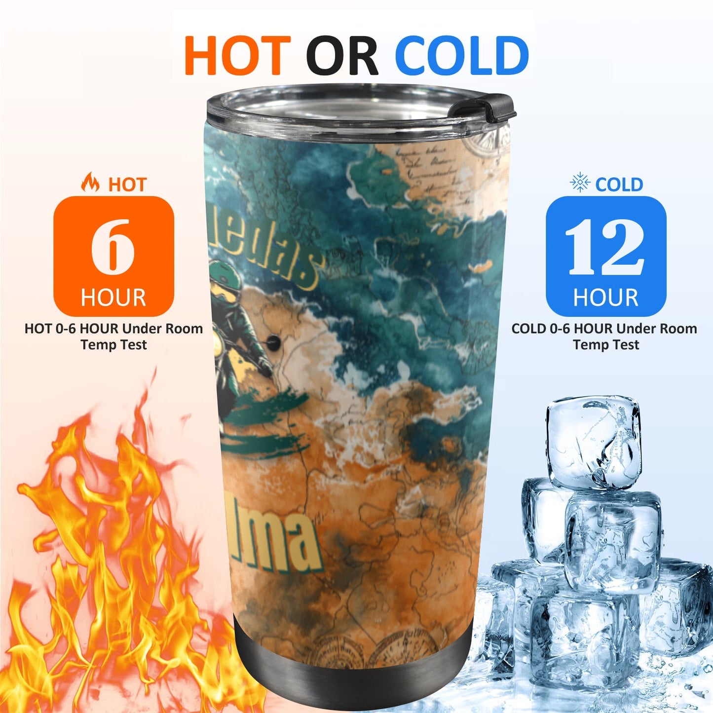 Dos ruedas un alma vaso termico 20oz El vaso térmico definitivo