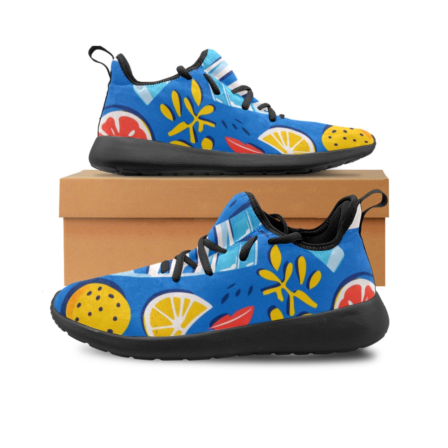 Zapatillas frescas mujer de una pieza con empeine (modelo 67502)