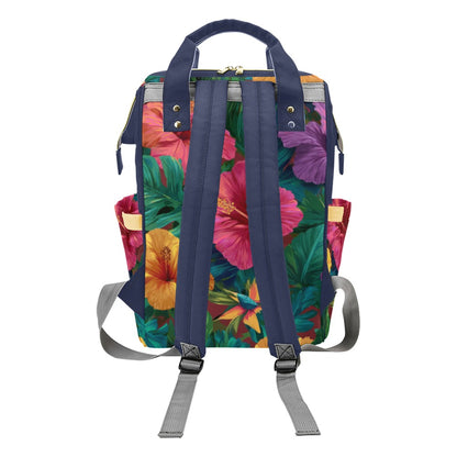 Mochila “Aloha Bloom” | Flores tropicales, energía positiva y mucho estilo