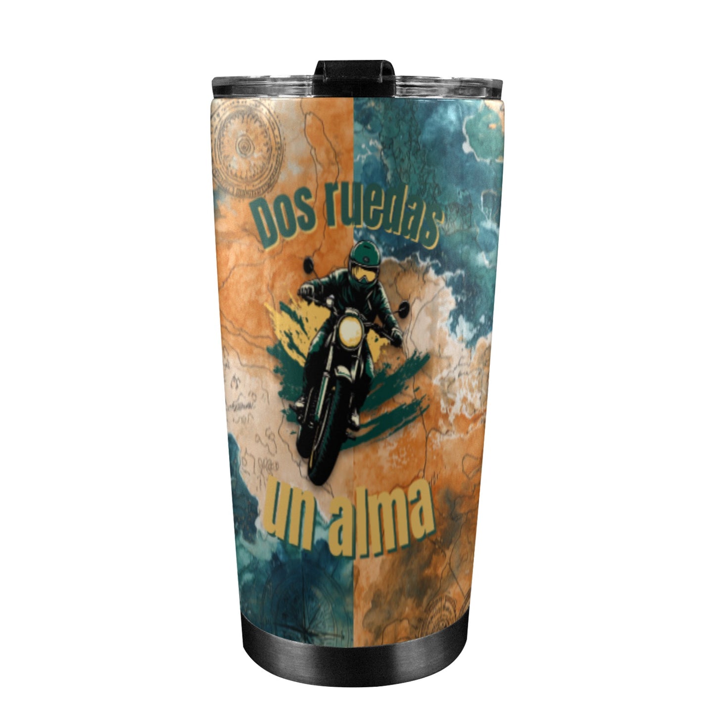 Dos ruedas un alma vaso termico 20oz El vaso térmico definitivo