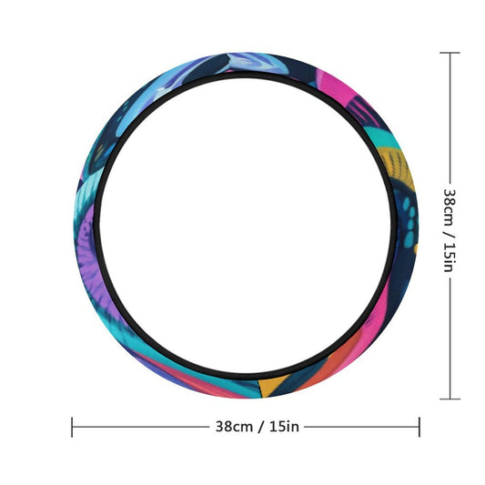 Funda para Volante Patrón de Colores: Estilo y Protección