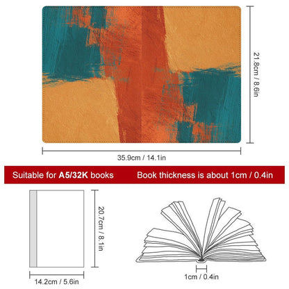 Cubierta de Cuaderno Personalizado "Esencia Abstracta" | PU Premium A5