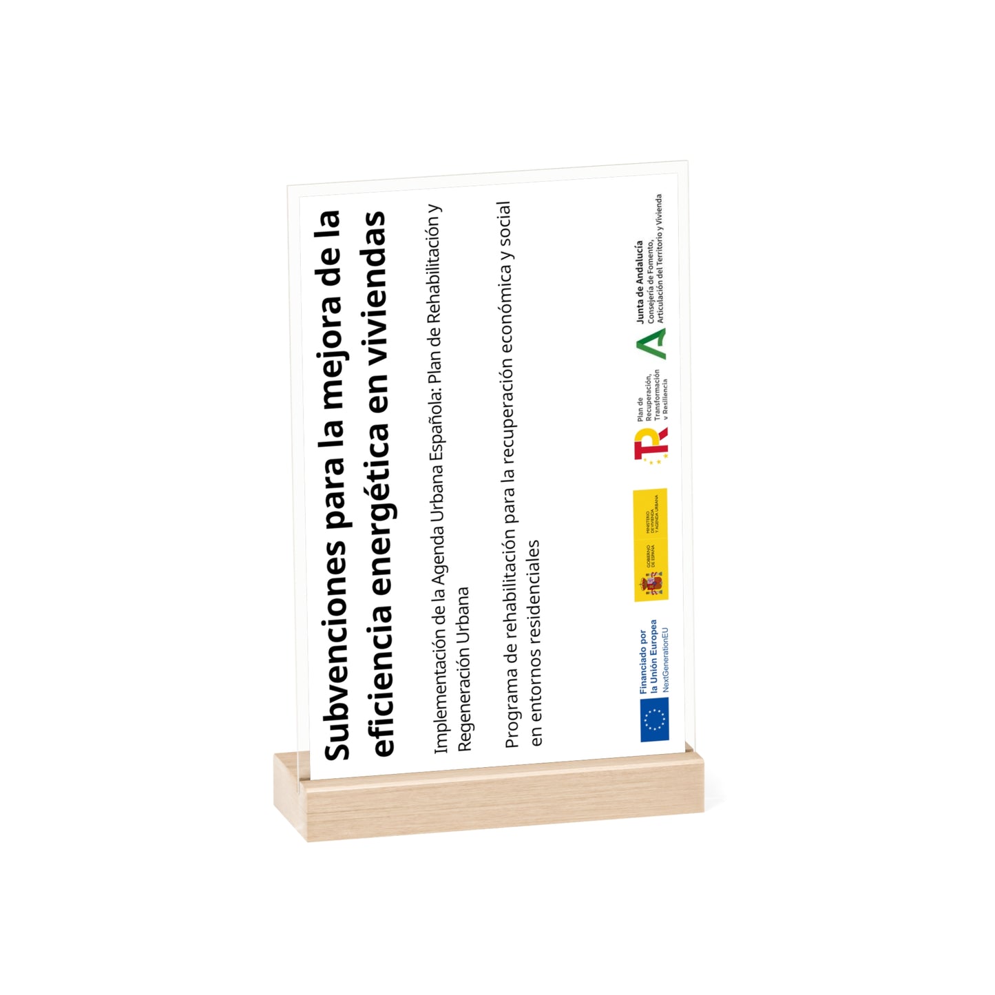 Metacrilato justificación Subvención