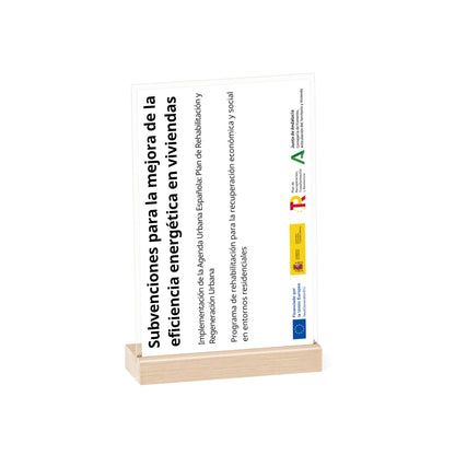 Metacrilato justificación Subvención