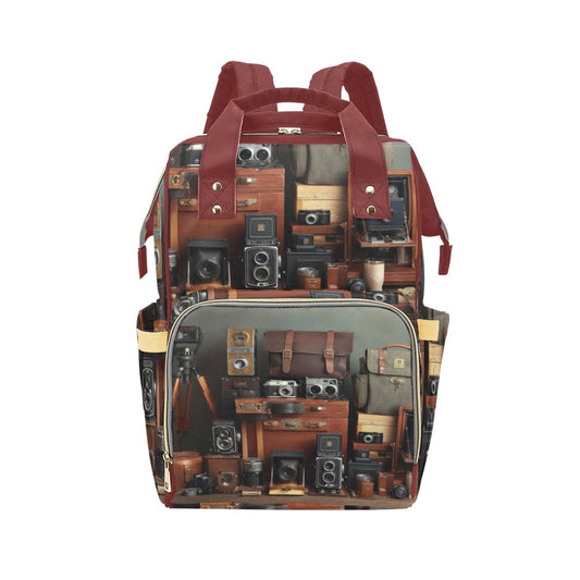 Mochila Vintage “Shutter Explorer” – Aventura, estilo y fotografía en tu espalda