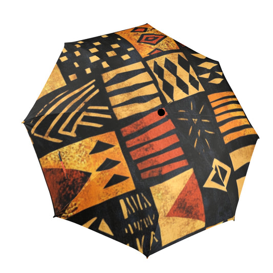 Paraguas tribal plegable semiautomático (modelo U12)