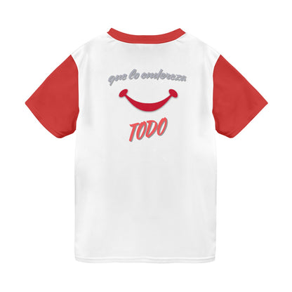Sonrisa endereza todo BLANCA New All Over Print T-shirt for Men (Model T45)