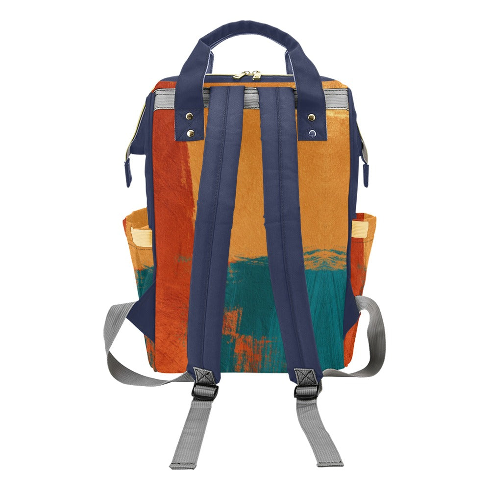Mochila de Viaje Estilo Artístico Manchas de Colores