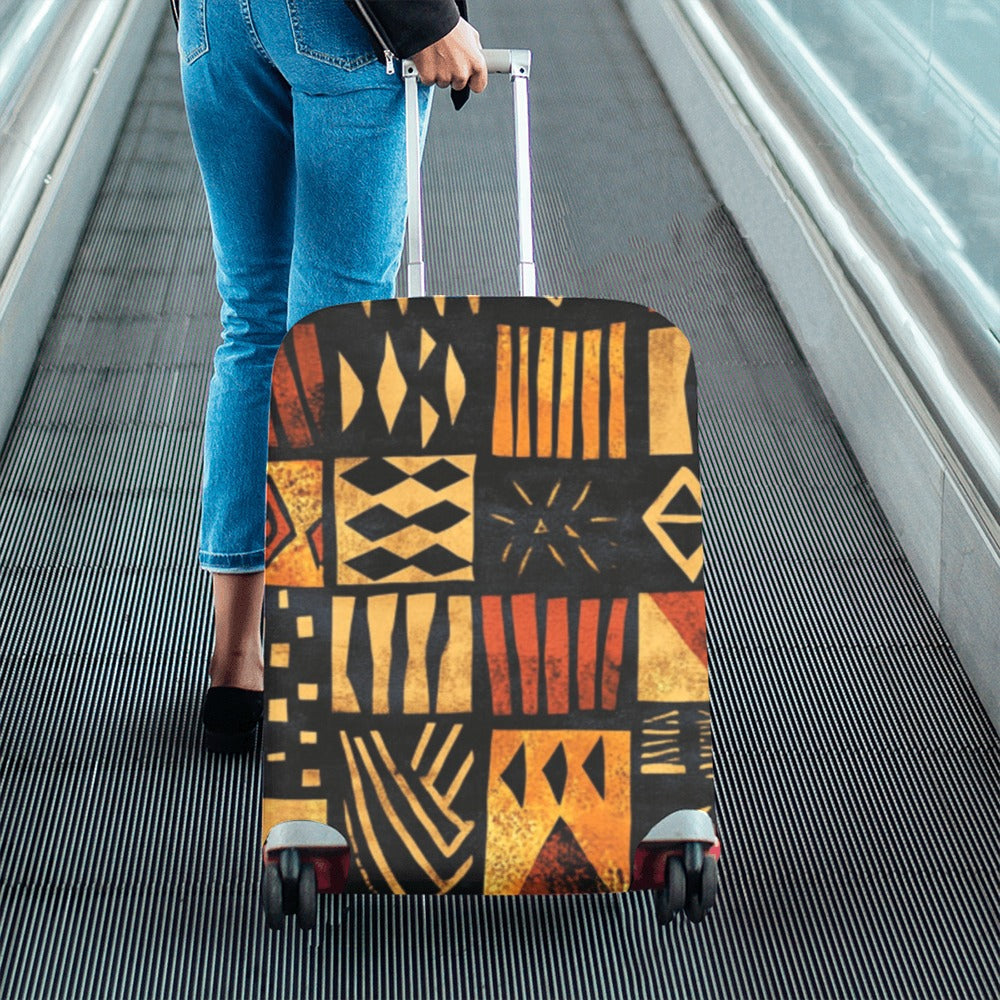 Funda Maleta Tribal (Mediana 22"-25"): Estilo Étnico y Durabilidad