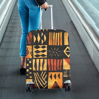 Funda Maleta Tribal (Mediana 22"-25"): Estilo Étnico y Durabilidad