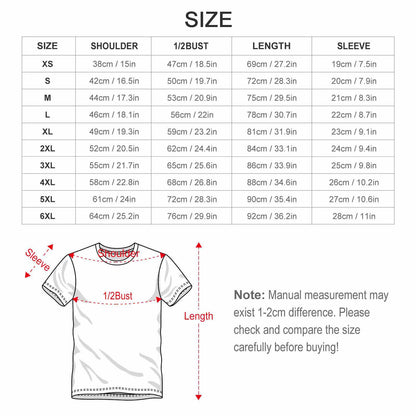 Camiseta con estampado completo