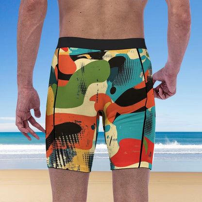Pantalones cortos de compresión para hombre. Ropa interior deportiva para hombre