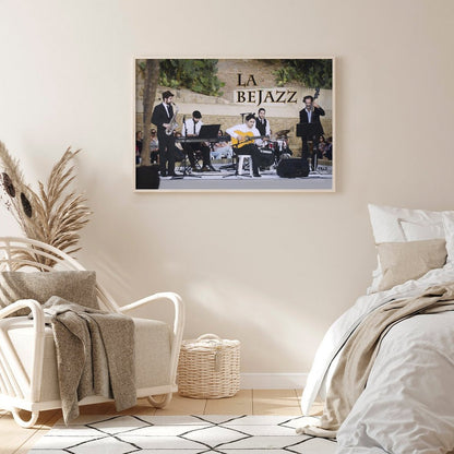 Póster autoadhesivo "La Bejazz" (horizontal)